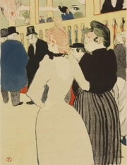 At the Moulin Rouge La Goulue and her sister 1892 Lithograph in six colours on wove paper Budapest Galleria Nazionale