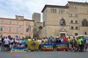 Anche da Tarquinia il messaggio di pace a Papa Francesco e al Presidente Mattarella della Staffetta Lions