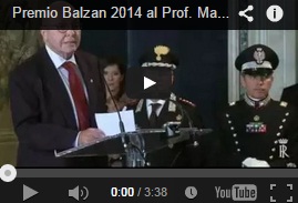 Premio Balzan 2014 al Prof. Mario Torelli Italia per larchelogia classica