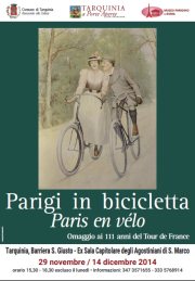 Parigi in Bicicletta - Manifesto