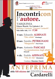 Incontri con lautore 2014 - XIII edizione Premio Tarquinia Cardarelli 001