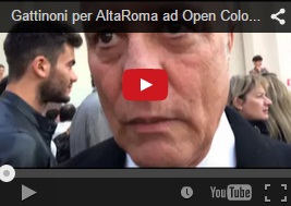 Gattinoni per AltaRoma ad Open Colonna con "Bread dress"