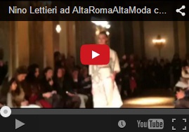 Nino Lettieri ad AltaRomaAltaModa con "Sophisticated"