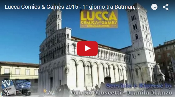 Lucca Comics & Games 2015 - 1° giorno tra Batman, auto, montagne russe, lightsaber e Parimpampum