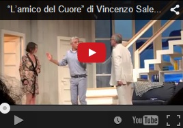 "L' amico del Cuore" di Vincenzo Salemme con Biagio Izzo al Teatro Ambra Jovinelli di Roma