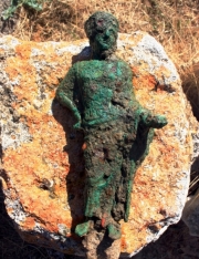 Una delle Statuette ritrovate a Gravisca