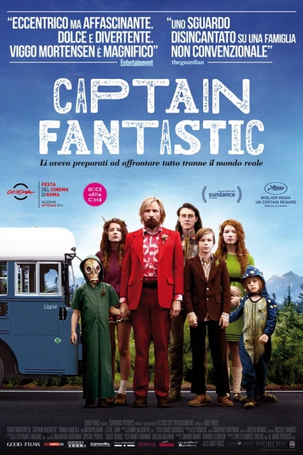Captain Fantastic - locandina
