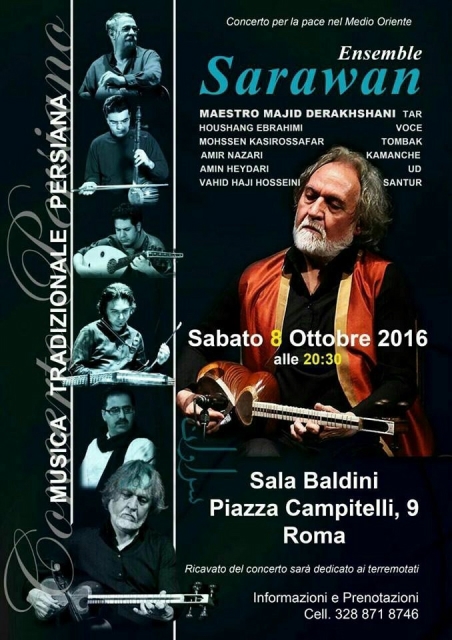 Roma Concerto Majid Derakhshani