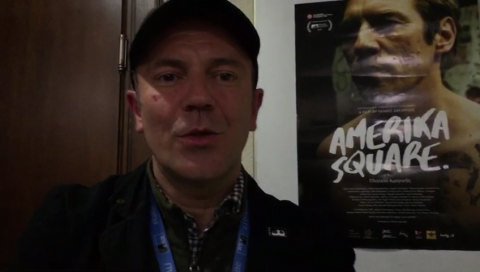 Il regista greco Yannis Sakaridis autore di Amerika Square
