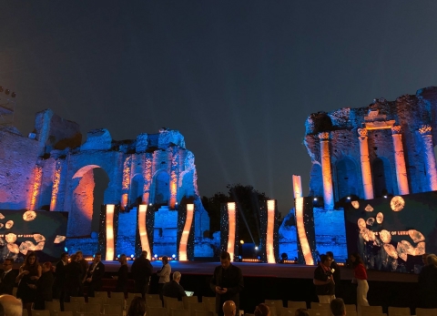 Taormina - Teatro Antico - Aspettando i Nastri d'Argento 2018