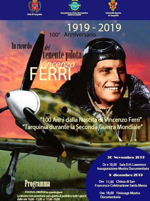 100 Anni dalla Nascita di Vincenzo Ferri Poster