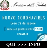 NUOVO CORONAVURUS QUI INFO Ministero della Salute COVID19 001