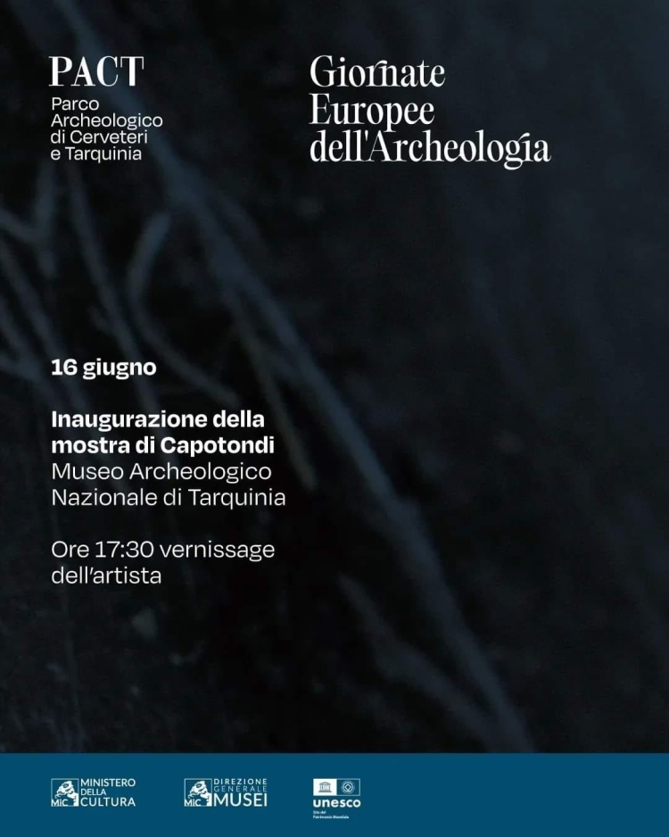 Giornate Europee dellArcheologia Claudio Capotondi Museo Archeologico Nazionale di Tarquinia